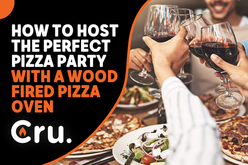how to host the perfect pizza party with with a wood fired pizza oven