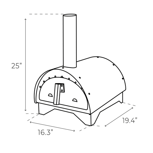 Cru Oven Model 30 dimensions