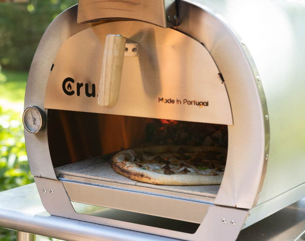 pizza being cooked Cru Oven Model 32 G2